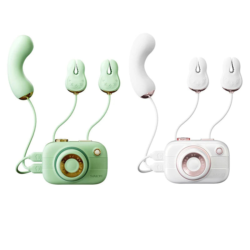 Camera Sucking Vibrator Female Masturbator