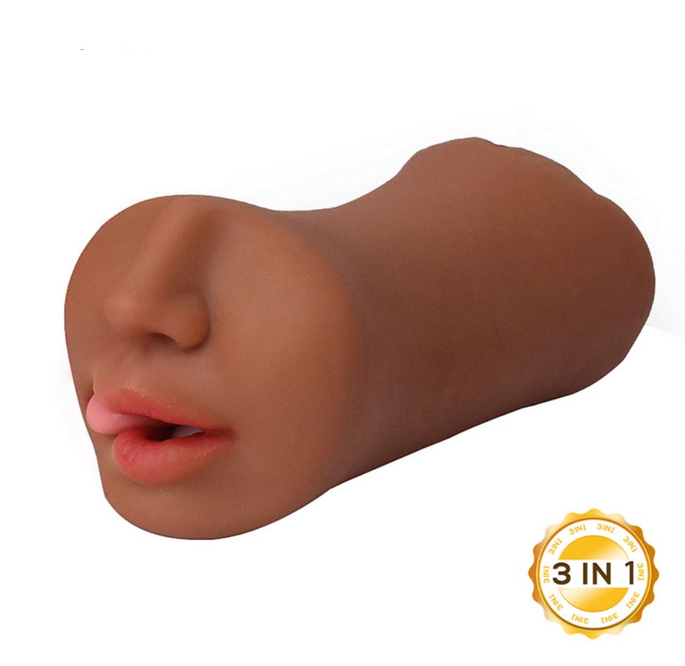 Premium 3 in 1 Realistic Mastrubator