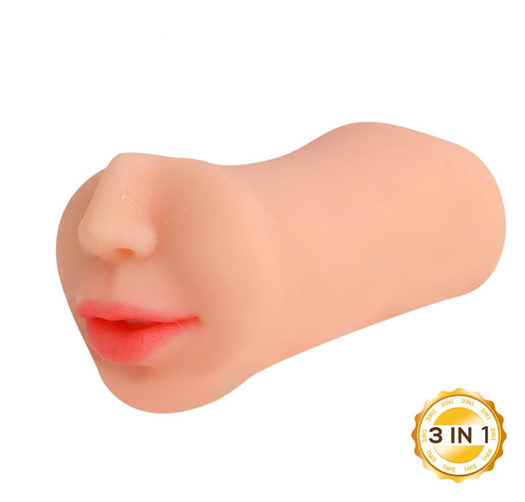 Premium 3 in 1 Realistic Mastrubator