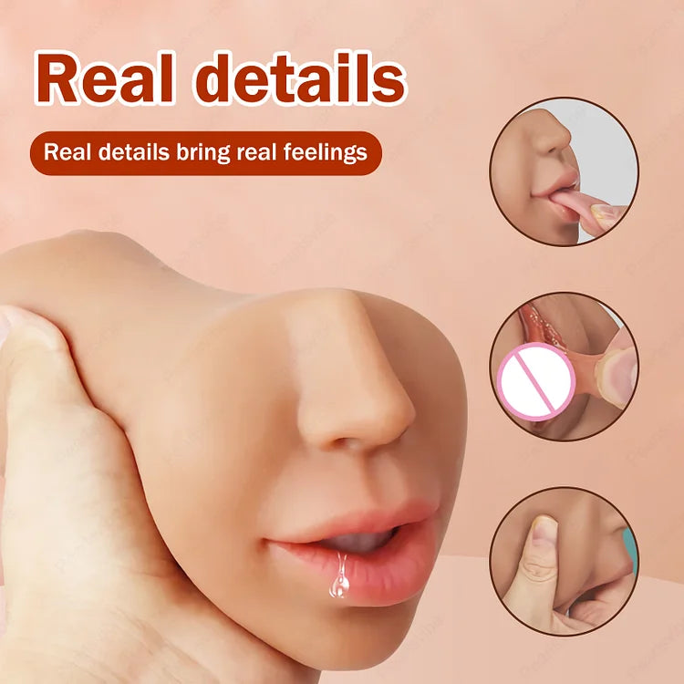 Premium 3 in 1 Realistic Mastrubator