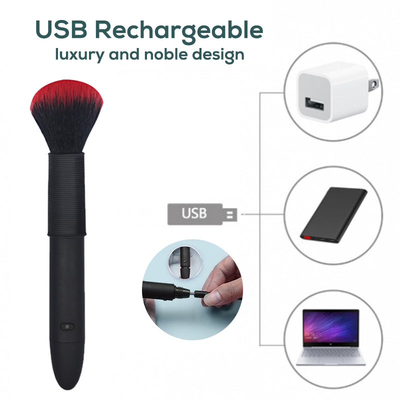 Make Up Brush Massager Female Sex Toys