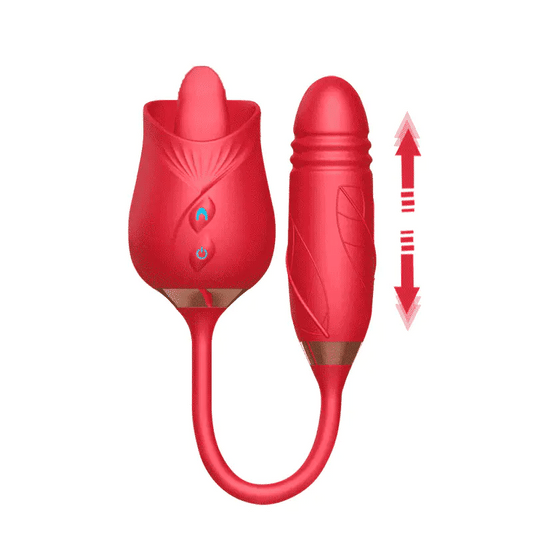 The Rose Toy With Bullet Vibrator Pro