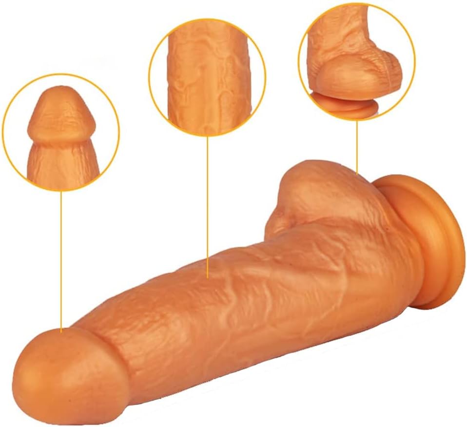 Golden Thick Anal Dildo