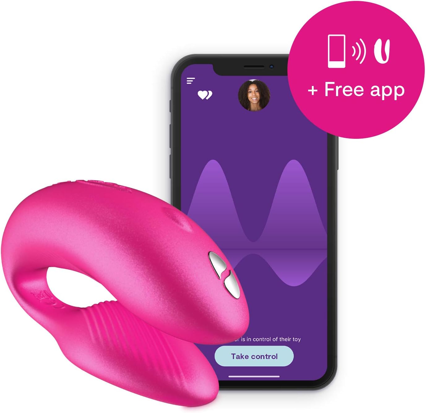 We-Vibe Chorus Couples Remote & App Controlled Vibrator
