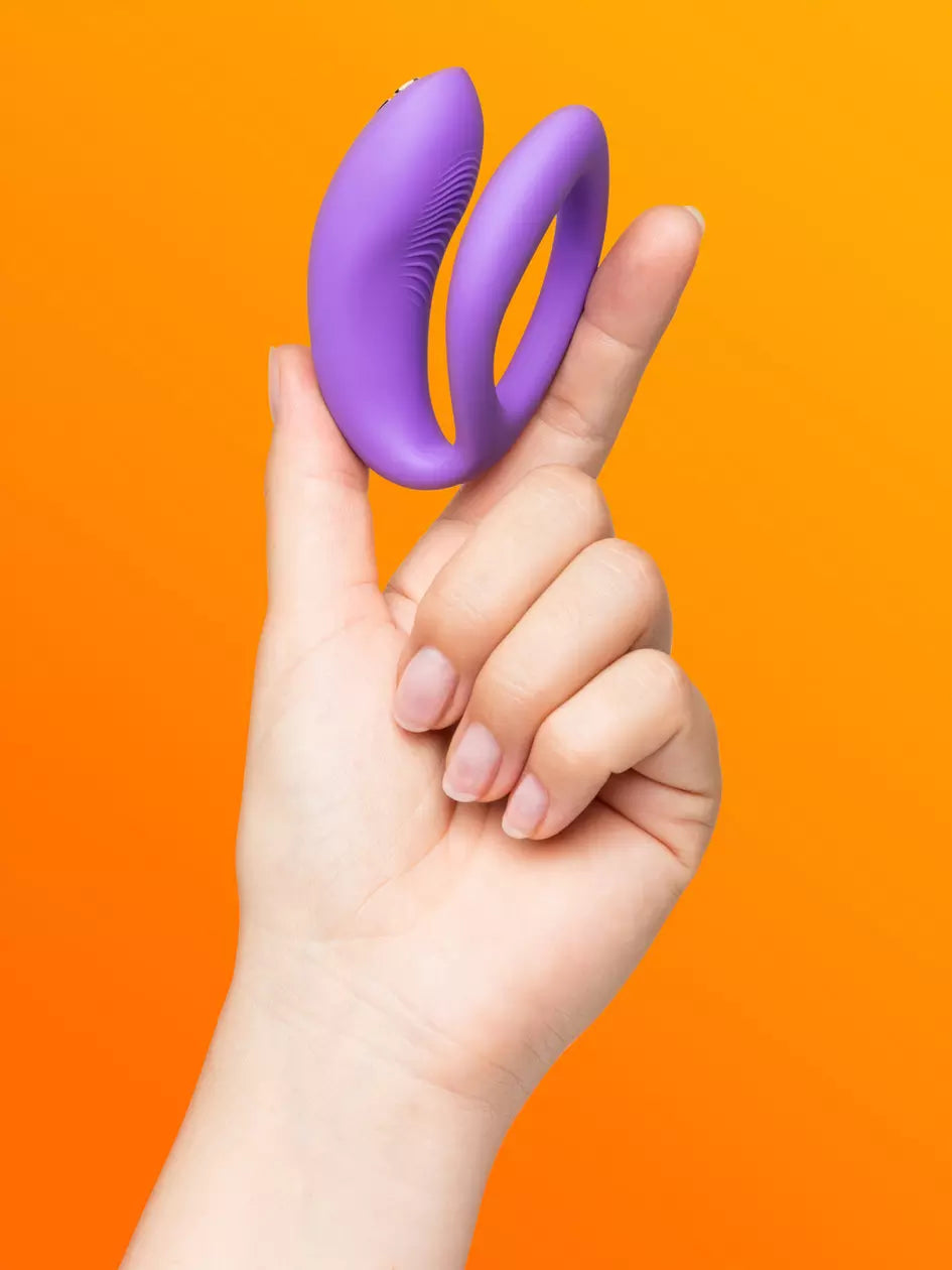 Sync O Remote and App Controlled Rechargeable Couple's Vibrator