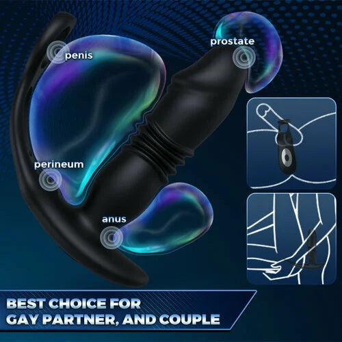 PREMIUM 12 MODE PROSTATE VIBRATOR & COCK RING