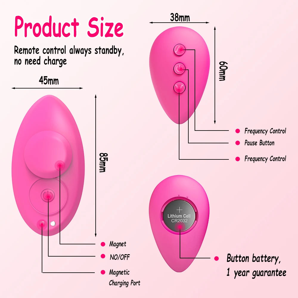 Wireless Remote Controlled Panty Vibrator