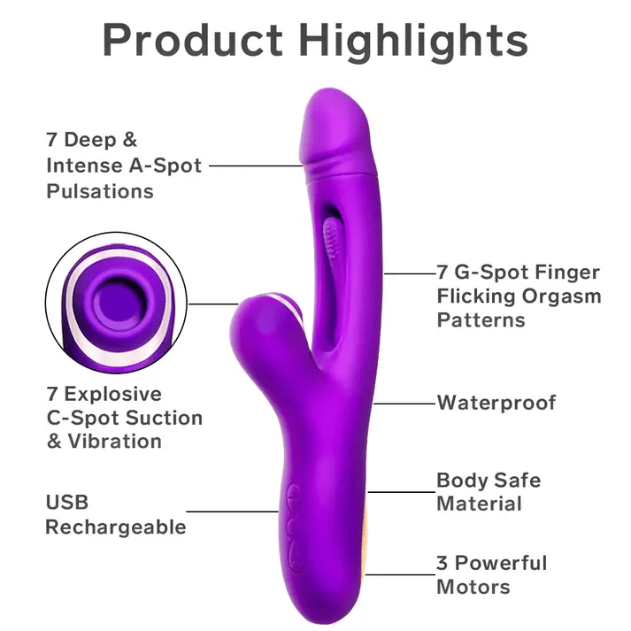 G-Bliss: The O-Maker Vibrator: G-Spot C-Spot & A-Spot Euphoria