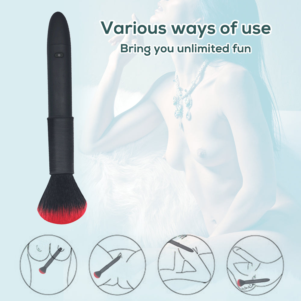 Make Up Brush Massager Female Sex Toys
