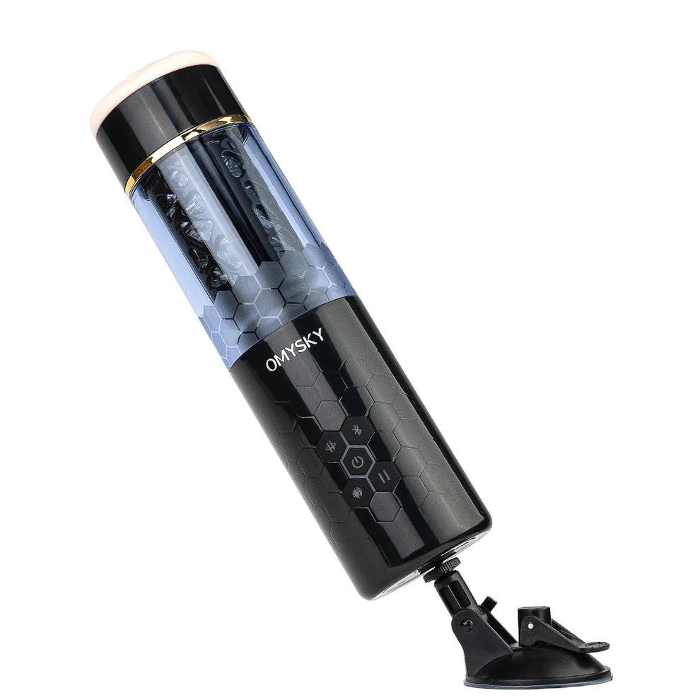 Spinner - Auto 420 Strokes/m Hands Free Thrusting Rotating Blowjob Machine