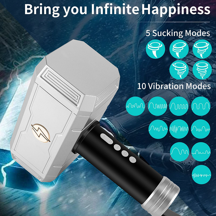 Premium Hammer 10 Modes Masturbator