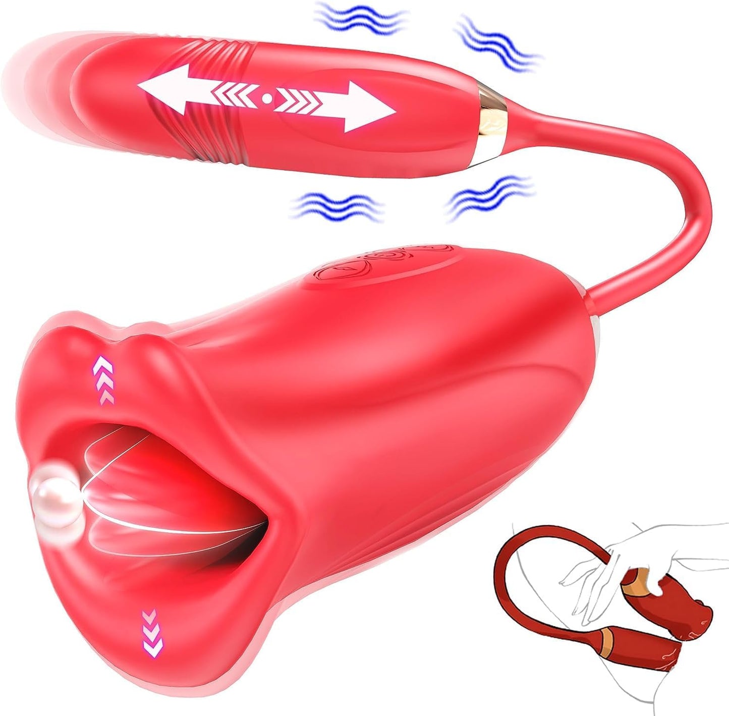 Mouth Master 3 in 1 Oral Vibrator (NEW)