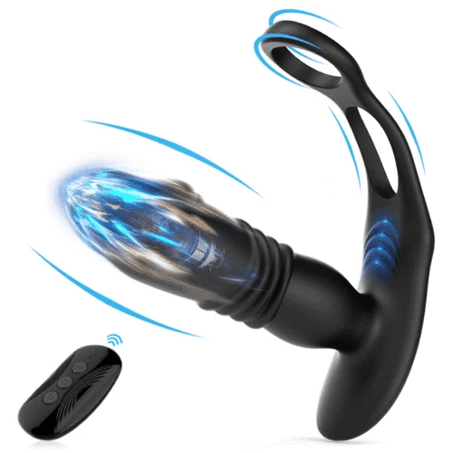 PREMIUM 12 MODE PROSTATE VIBRATOR & COCK RING