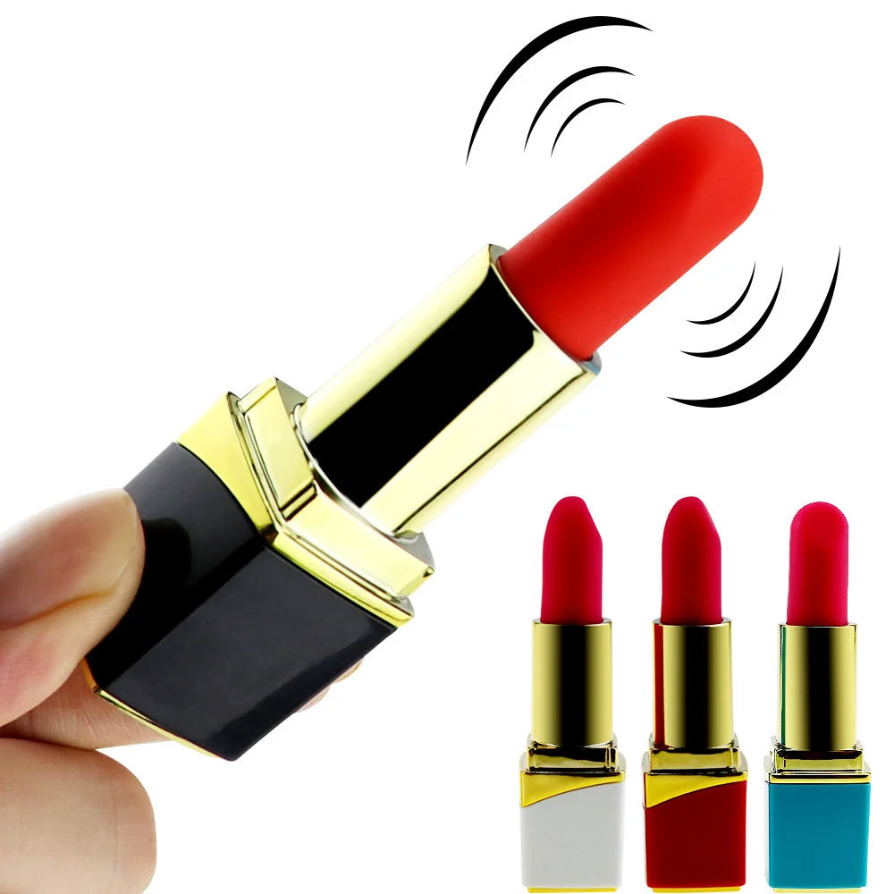 Rose Lipstick Vibrator